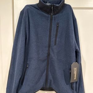 James Perse Zip Funnel Neck